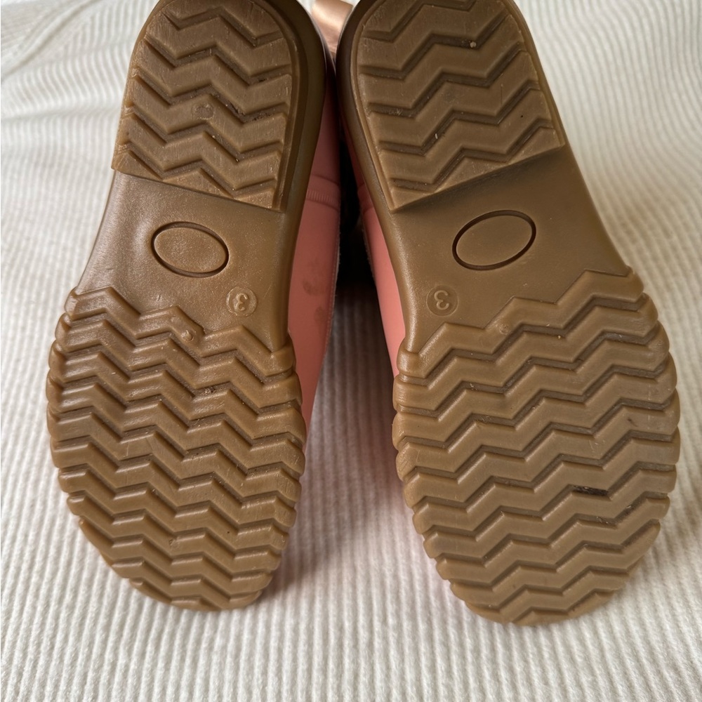 Pink and Brown Sole Boots